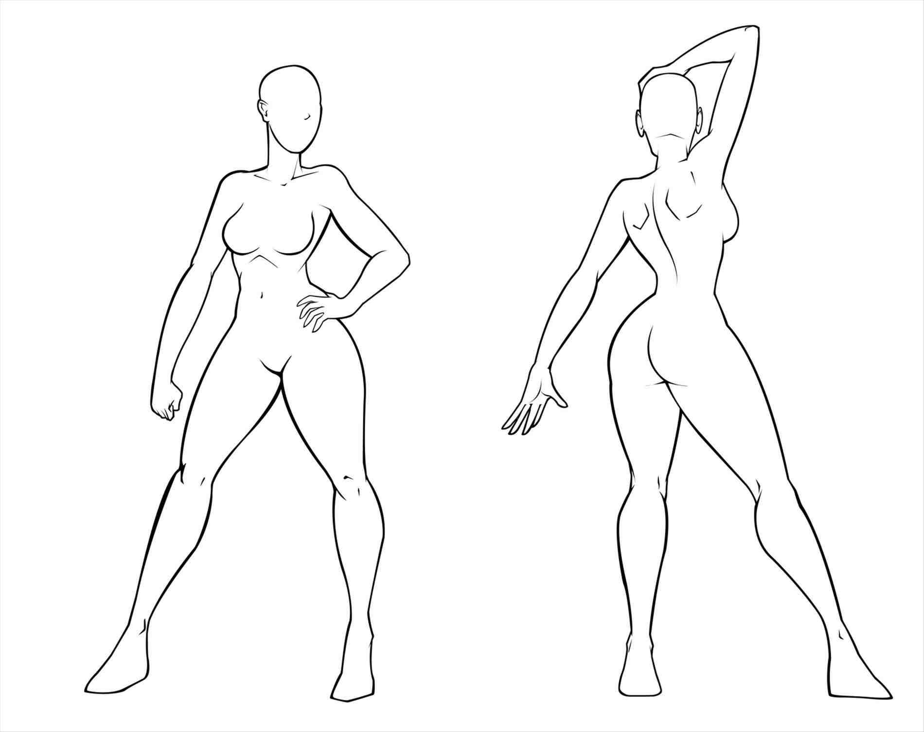 1900x1506 Nice Fashion Drawing Templates Female Photos Gtgt Female Fashion - Female Sketch Template