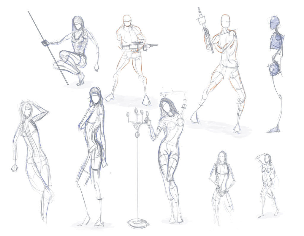 1024x797 How To Draw A Female Superhero Online Drawing Lessons - Female Superhero Sketches