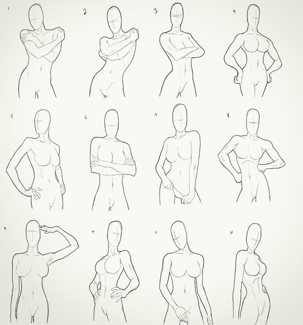 600x643 Female Torso Drawings By Juggertha Ref - Female Torso Sketch