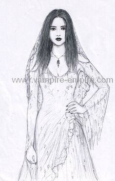 Female Vampire Sketch