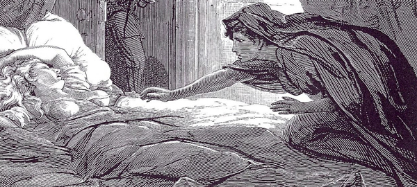 600x270 The Top Ten Female Vampires In Literature, Film And Television - Female Vampire Sketch