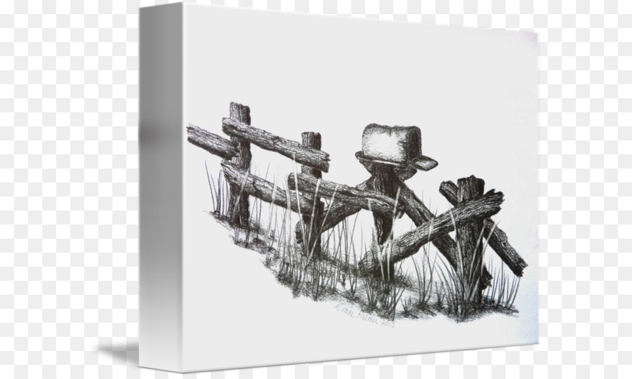 900x540 Drawing Split Rail Fence Pencil Sketch - Fence Sketch