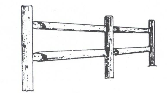 572x320 Drawn Wood Wood Fence - Fence Sketch