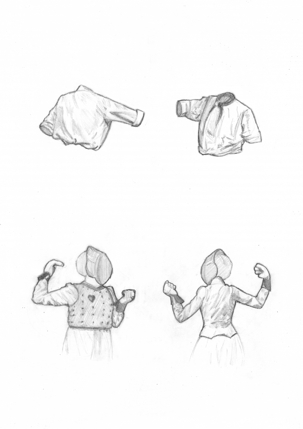 1000x1414 Two Fencing Sketches - Fencing Sketch