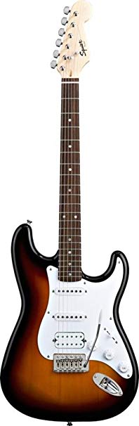 198x606 Print Shapes Fender Electric Guitar Playing Sketch Drawing Black - Fender Stratocaster Sketch