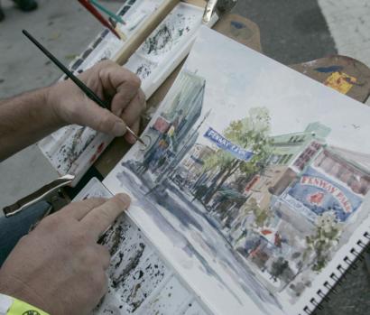 410x349 These Strokes - Fenway Park Sketch