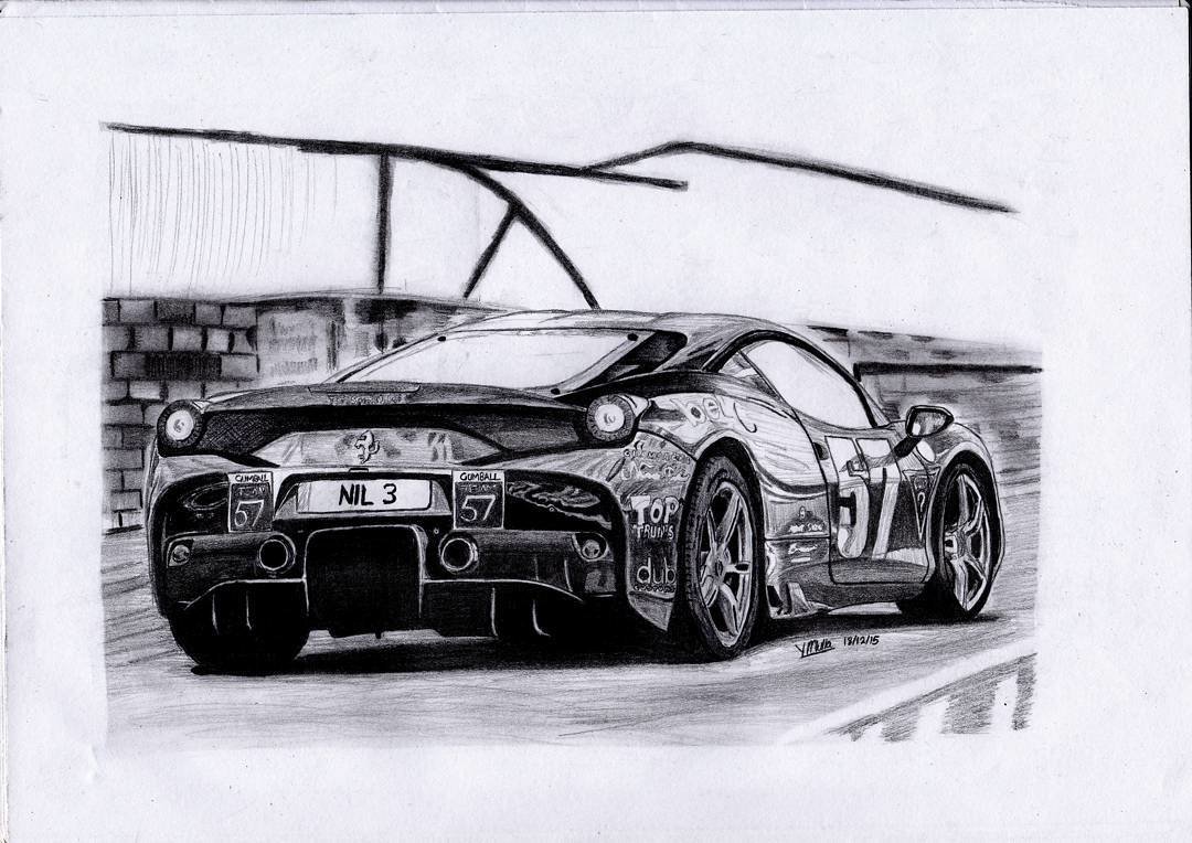 1080x764 Ferrari 458 Speciale - Ferrari 458 Sketch