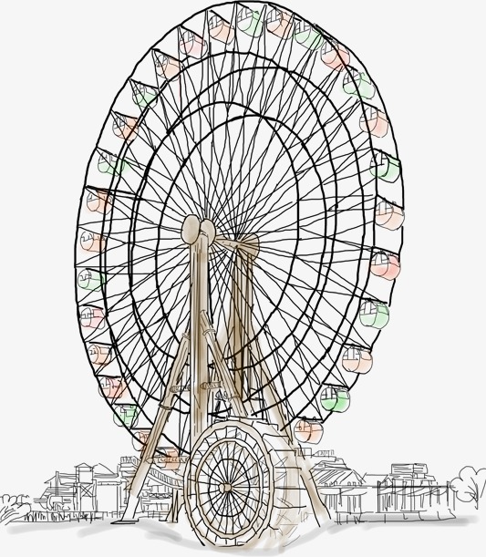 Ferris Wheel Sketch at Explore collection of