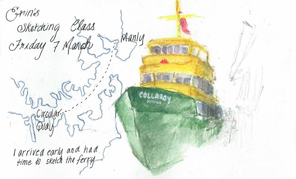 1024x620 Sketching - Ferry Sketch