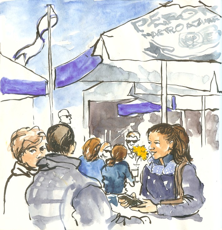 709x734 A Sketch In Time Italian Festival Sketchday - Festival Sketch