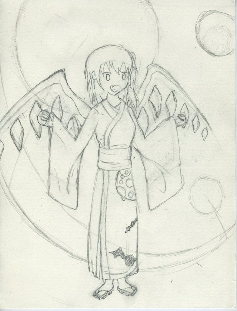 782x1022 Flandre Festival Sketch By M0n64 - Festival Sketch