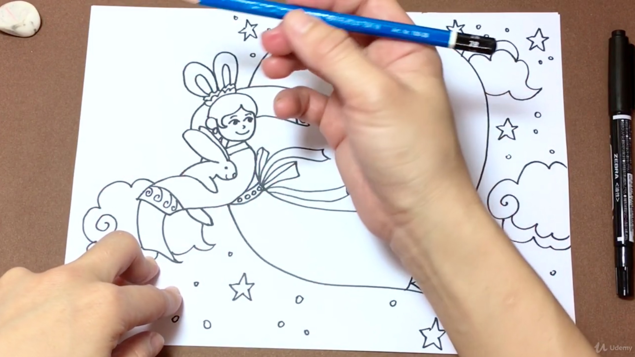 2194x1234 Learn Festival Drawing Step By Step, For Kids Amp Beginners Udemy - Festival Sketch