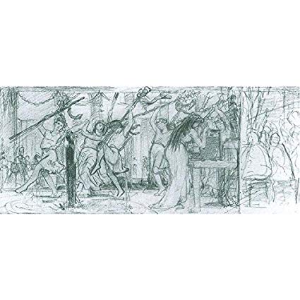 425x425 Art Panel - Festival Sketch