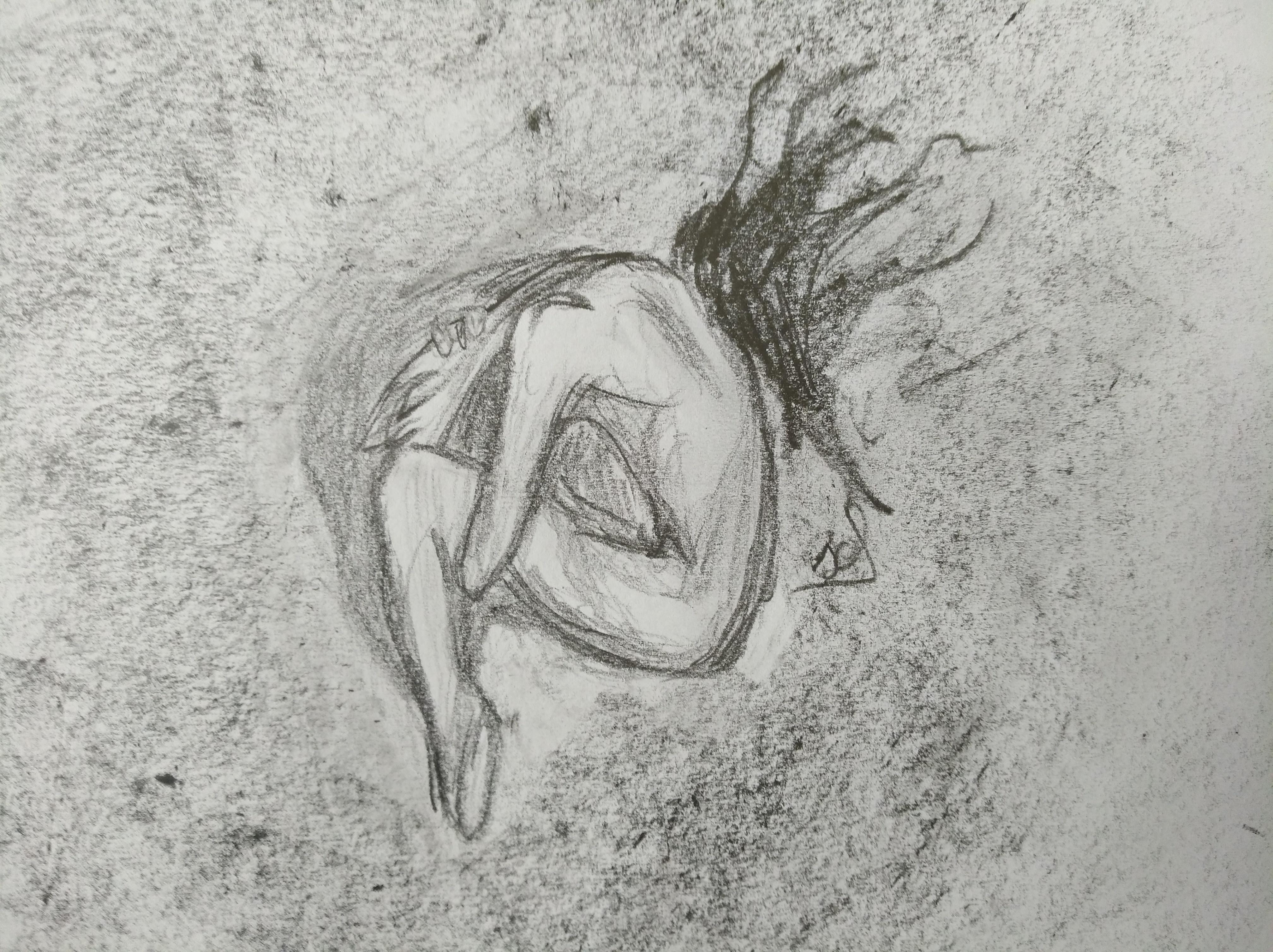 4032x3016 My Try - Fetal Position Sketch