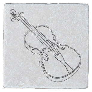 307x307 Violin Sketch Drink Amp Beverage Coasters Zazzle - Fiddle Sketch
