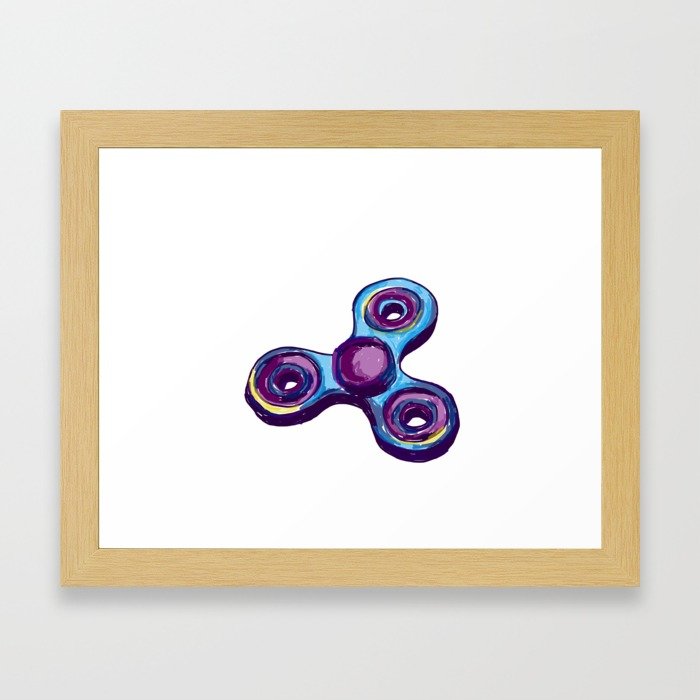 700x700 Fidget Spinner Sketch Framed Art Print By Tiphaniemarbach Society6 - Fidget Spinner Sketch