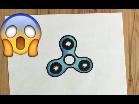 480x360 How To Draw A Fidget Spinner! - Fidget Spinner Sketch