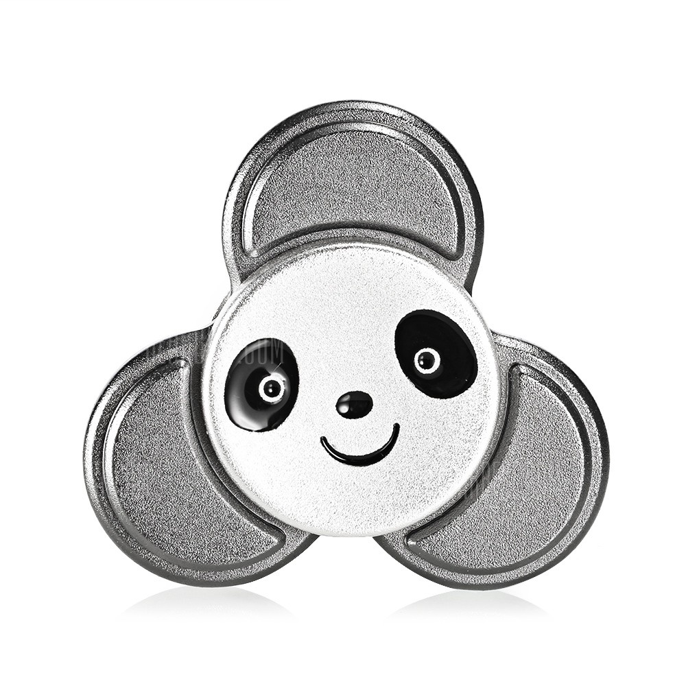 1000x1000 Smiling Panda Metal Fidget Spinner Smartykoo - Fidget Spinner Sketch