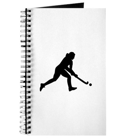 460x460 Girl Hockey Notebooks - Field Hockey Sketch