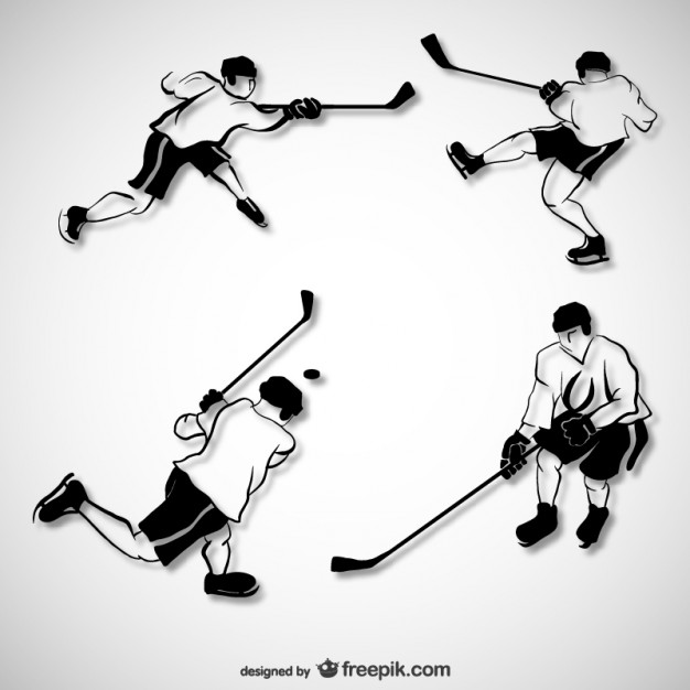 626x626 Hockey Player Vectors, Photos And Psd Files Free Download - Field Hockey Sketch