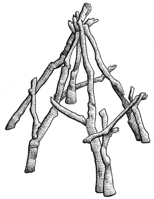 500x644 Inktober - Field Hockey Sketch