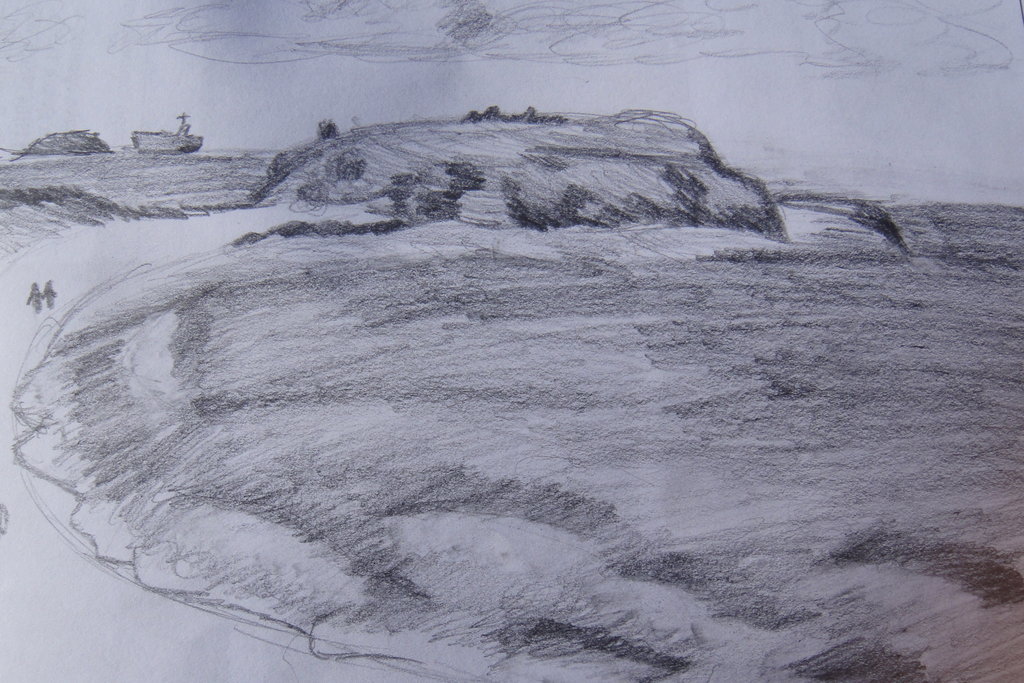 1024x683 Geography Field Sketch (Island And Coast) By Meow Sakura - Field Sketch
