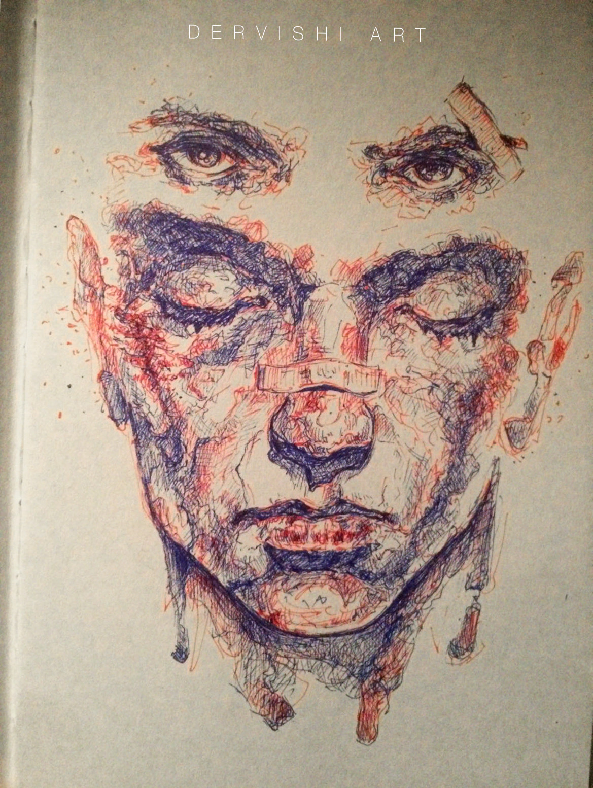 1169x1553 Artstation - Fight Club Sketch