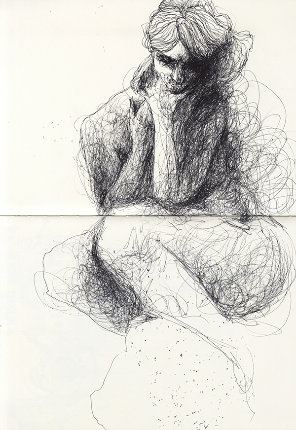 600x872 Figurative Sketches On Risd Portfolios - Figurative Sketches