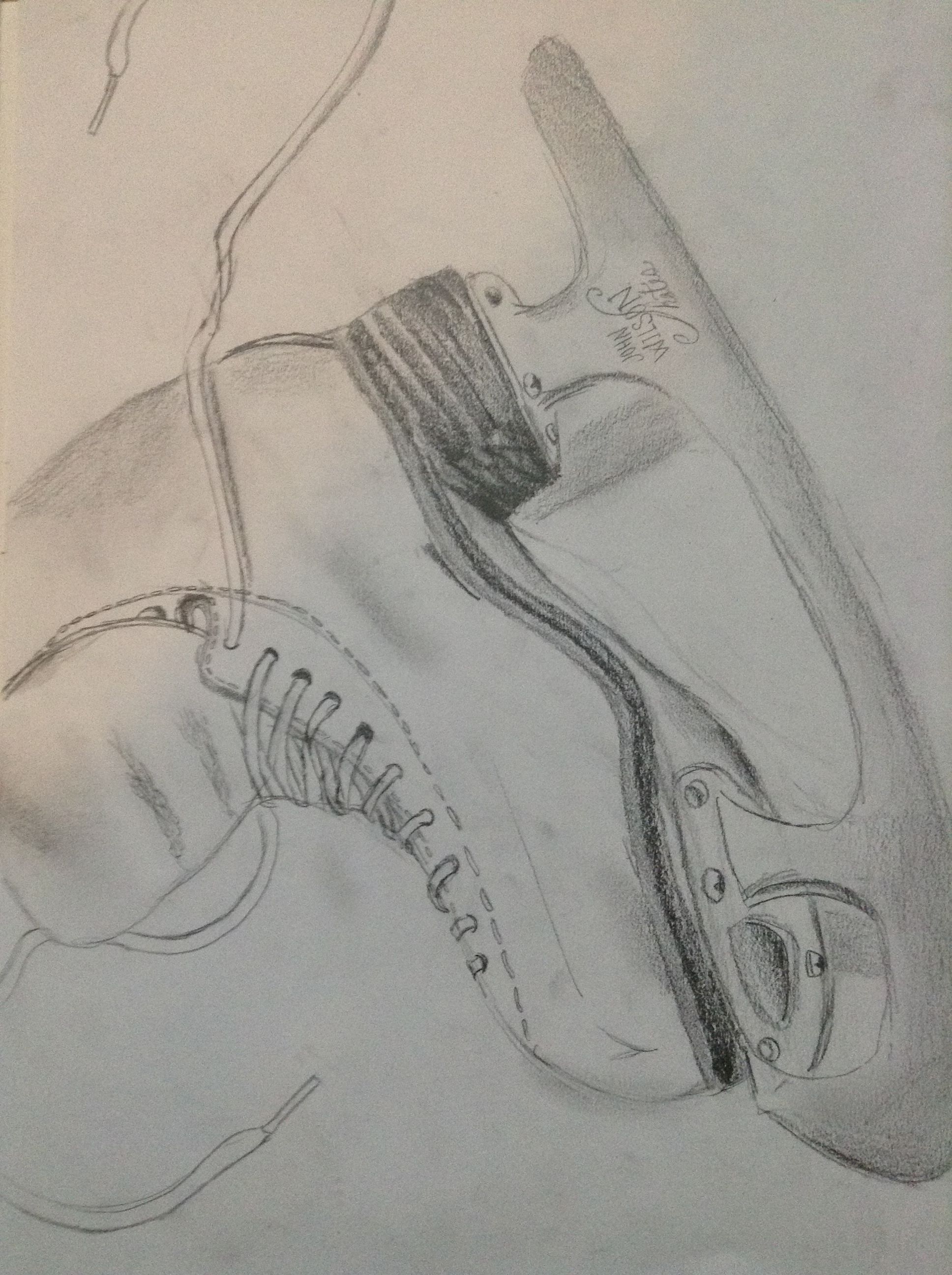 1936x2592 Pencil Ice Skate Drawing Just Sketching... Ice - Figure Skating Sketch