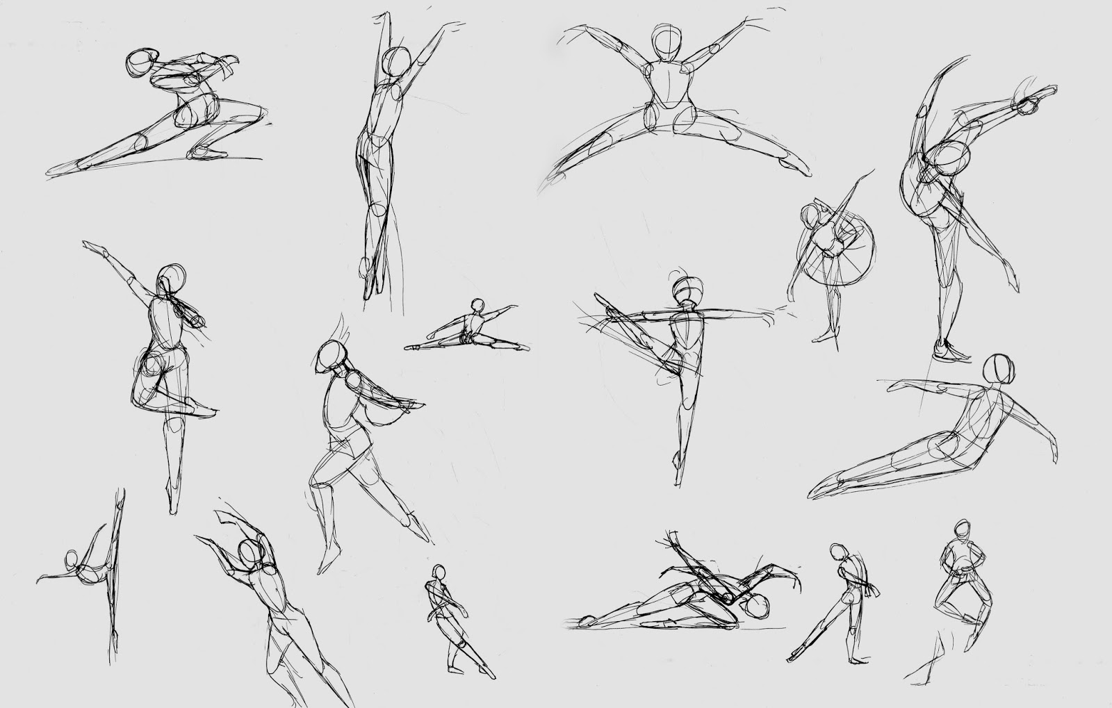 1600x1019 Figure Drawings The Art And Animation Blog Of Kaitlyn Fuchs - Figure Skating Sketch