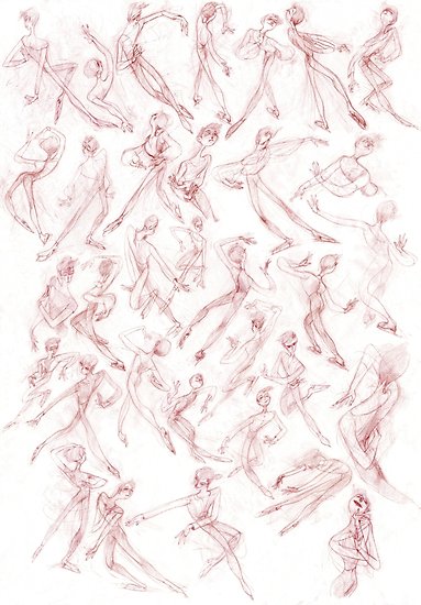 383x550 Figure Skating Posters By S U W I Redbubble - Figure Skating Sketch