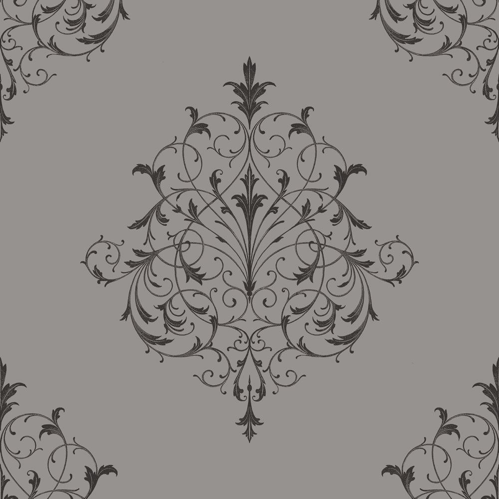 1000x1000 Charcoal - Filigree Sketch