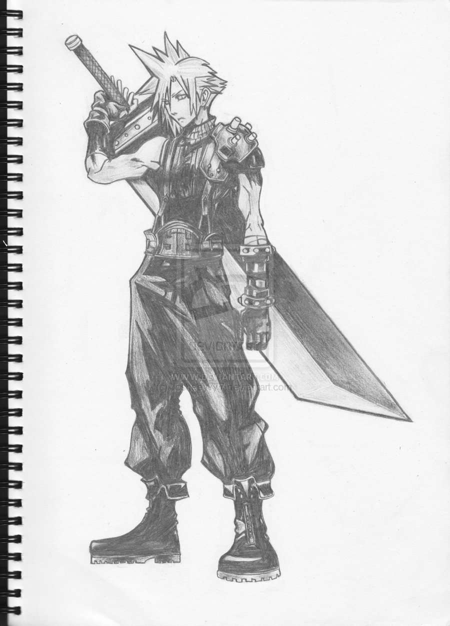 900x1252 Art] Just Some Ff Sketches - Final Fantasy Sketch