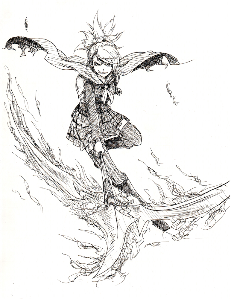 772x1000 Sice (Final Fantasy Type 0) Image - Final Fantasy Sketch