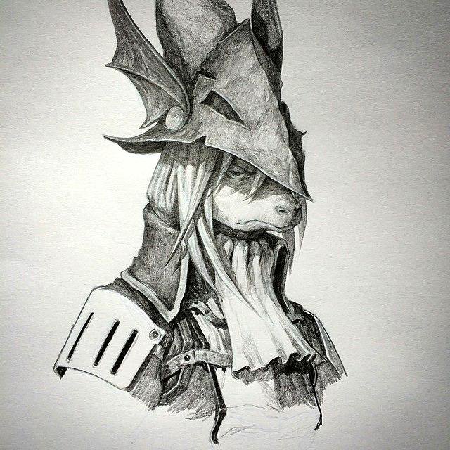 640x640 Dave Rapoza On Twitter Freya Crescent - Final Fantasy Sketch
