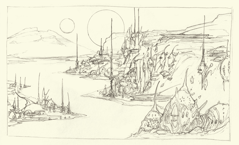 790x479 John Paul Balmet The Summer Night Final Sketch - Final Sketch