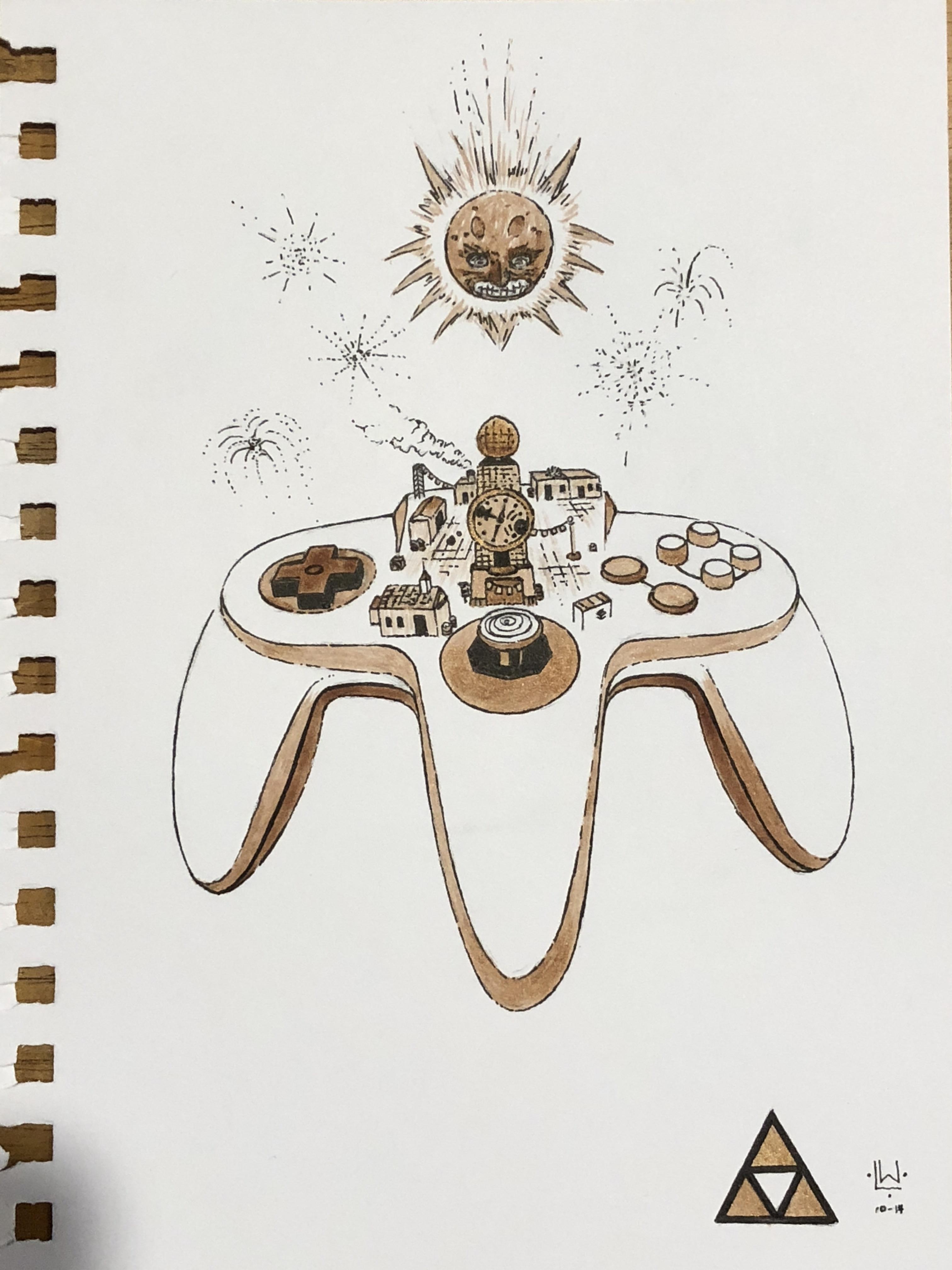 3024x4032 My Seventh And Final Sketch For Linktober! Zelda - Final Sketch