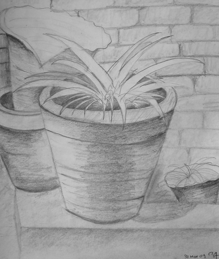 864x1019 Pencil Lalitkala Art Showcase - Fine Art Sketches