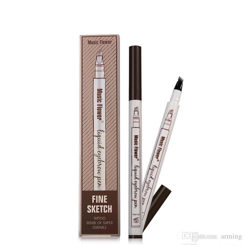800x800 Music Brand Makeup Fine Sketch Liquid Eyebrow Pen Waterproof - Fine Sketch