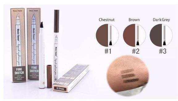 576x328 Waterproof Fine Sketch Liquid Eyebrow Pen Toyzor - Fine Sketch