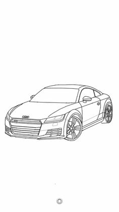 236x418 Sketch Stages Of The Audi Tt My Autodesk Sketchbook Designs - Finished Sketch
