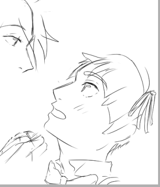 329x384 Not Finished Sketch Of Momotori By Uttonic - Finished Sketch