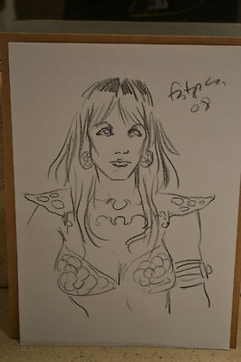266x400 Red Sonja Original Sketch By Fiona Staples [Saga] - Fiona Staples Sketch