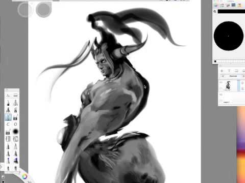 480x360 Sketchbookpro 6 Bizarro Sephiroth - Fiona Staples Sketch