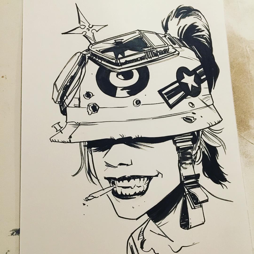 1080x1080 Tank Girl By Fiona Staples Comicbookart - Fiona Staples Sketch