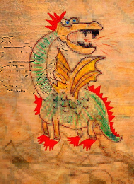 444x609 Dragon, Sketch, Fire Breathing Dragon, Drawing, Mythical Creatures - Fire Breathing Dragon Sketch