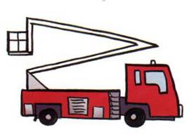 269x191 How To Draw Trucks And Vehicles Drawing Tutorials Amp Drawing - Fire Engine Sketch