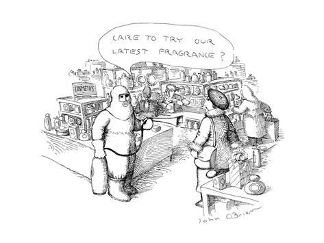 473x355 Man In Protective Clothing With Fire Extinguisher In Mall Says To - Fire Extinguisher Sketch