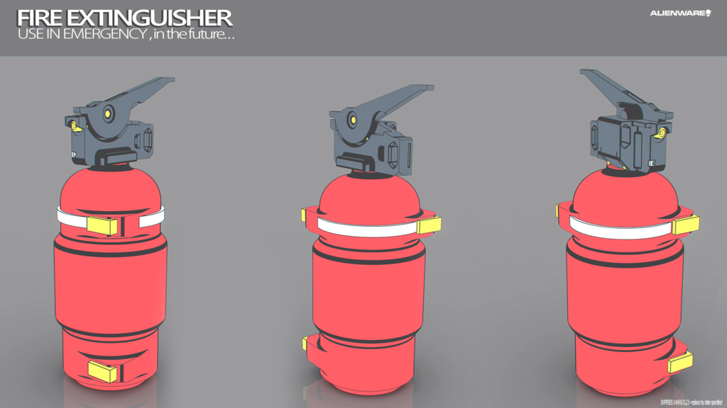 1024x576 Moi Fire Extinguisher Design Sketch By Alexcatmastersupreme On - Fire Extinguisher Sketch
