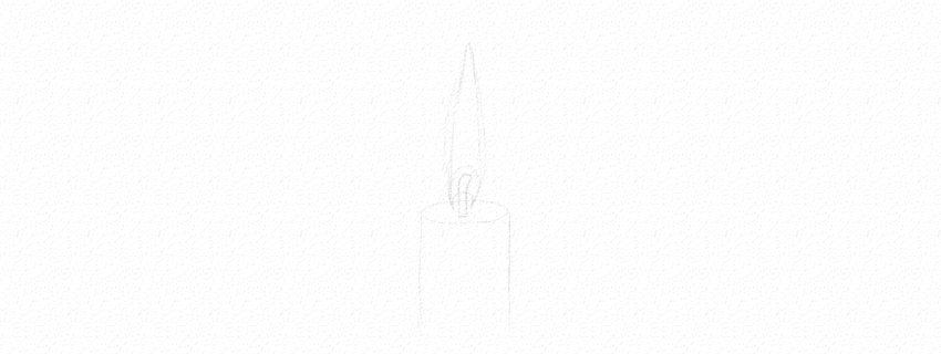 850x320 Draw The Elements How To Draw Fire - Fire Flame Sketch